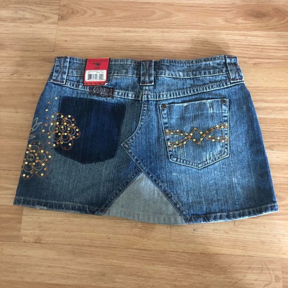 Mudd Denim Mini Skirt